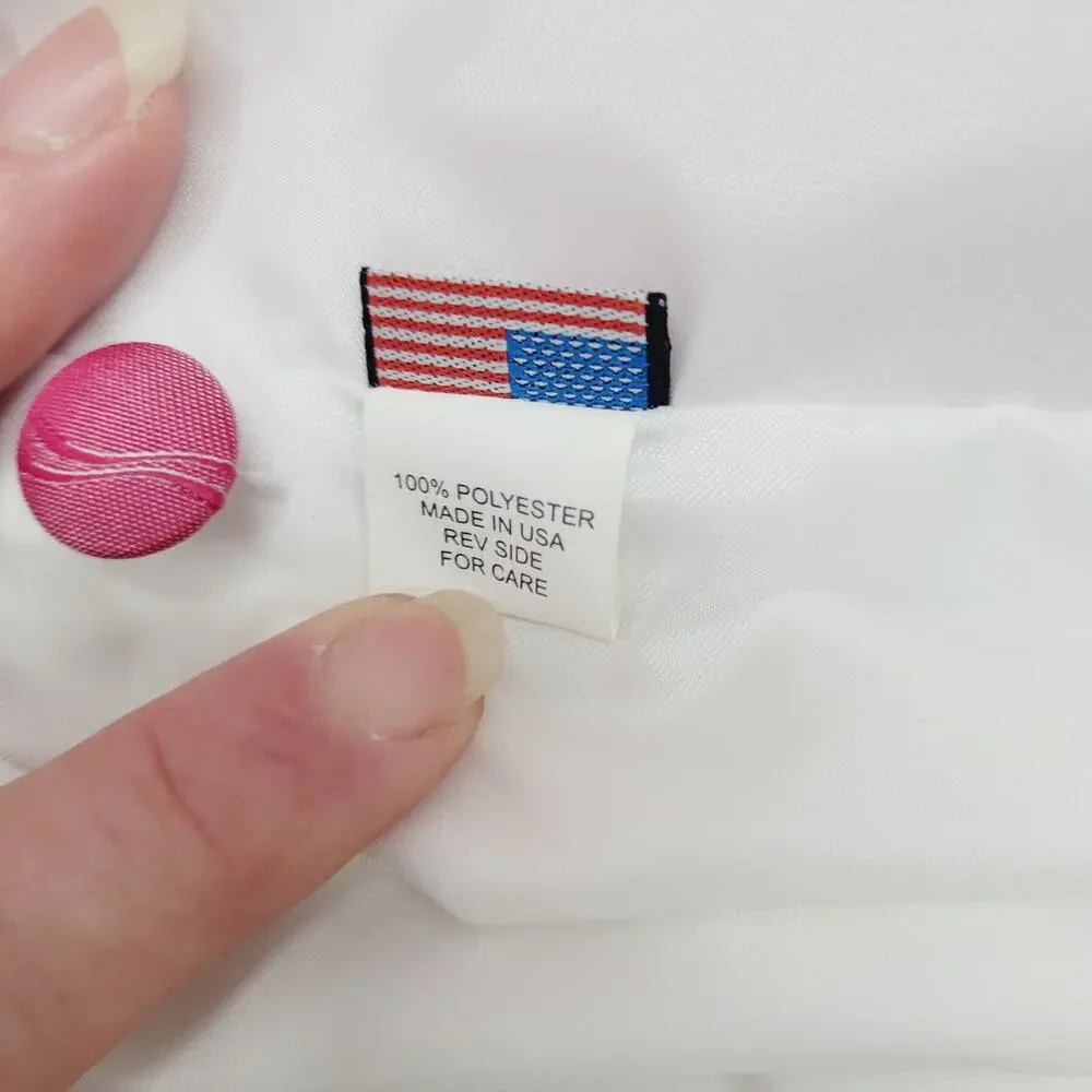 Mens Hot Pink Wavy Pattern Tuxedo Vest Formal Wedding Prom Brandon Michael Sz M